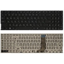 Клавиатура для ноутбука Asus X756 черная без рамки