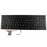 Клавиатура для ноутбука Asus M580 черная с подсветкой