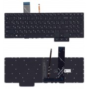 Клавиатура для ноутбука Lenovo IdeaPad Gaming 3-15ARH05 черная белая подсветка